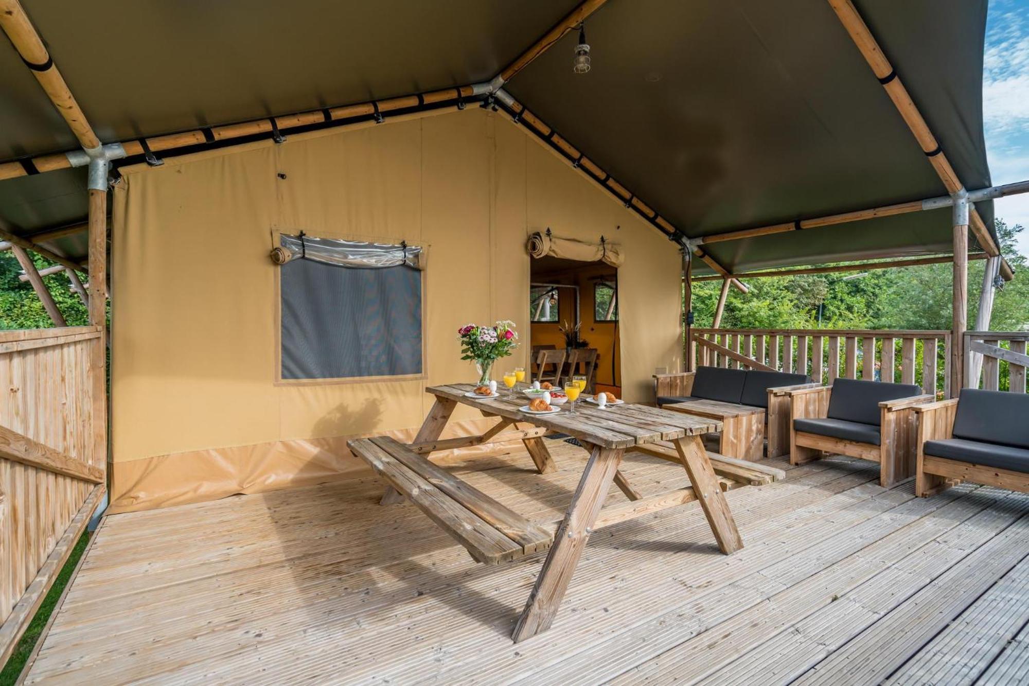 בורג האמסטד Camping Ginsterveld מראה חיצוני תמונה